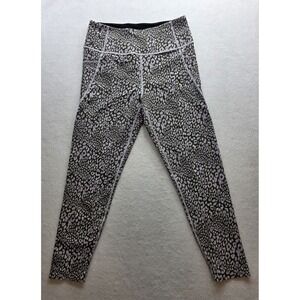 Victoria's Secret 36010412 Women's Gray & Pink 2 Pocket Yoga Leggings. Size M